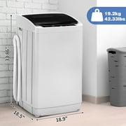 Ktaxon 17.8lbs Portable Fully Automatic Washing Machine W/ Drain Pump