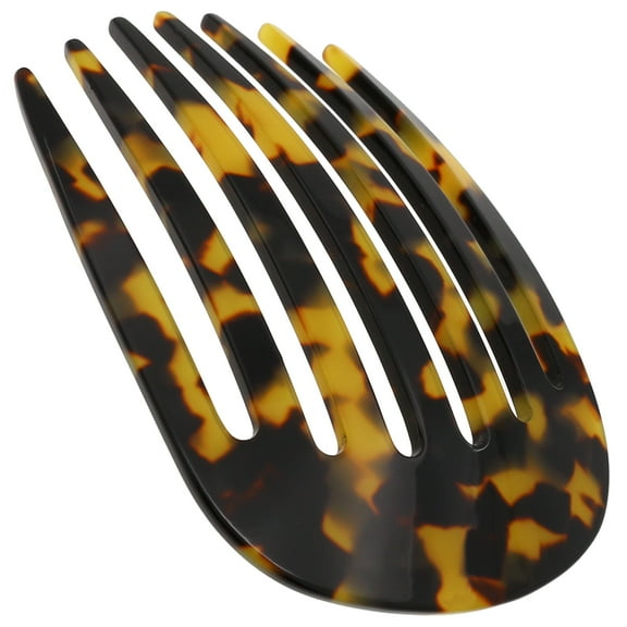 Camila Paris CP3394 French Hair Side Comb Small Rounded, Tokyo, Handmade French Twist Hair Combs, Strong Hold Hair Clips for Women Bun Chignon, No Slip Styling Girls Hair Accessories Made in France