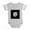 Heather Gray, variant on CafePress - Gothic Initial O - Cute Infant Baby Football Bodysuit