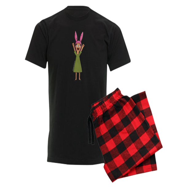 CafePress CafePress Bob's Burgers Louise Men's Dark Pajamas