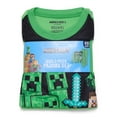 thumbnail image 2 of Minecraft Boys Long Sleeve Top and Pants, 2-Piece Pajama Set, Sizes 4-16, 2 of 4