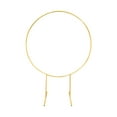 thumbnail image 1 of GUOOL Wedding Arch Frame Heavy Duty Round Wedding Circle Backdrop Stand Frame Thickend Aureate 1m 6, 1 of 9