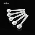 thumbnail image 3 of Micro Spoons 1 Gram Measuring Scoop Plastic Round Bottom Mini Spoon 50Pcs, 3 of 5