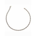 thumbnail image 4 of PalmBeach Jewelry 1/5 TCW Diamond X and O Necklace in 18k Gold-Plated, 4 of 7
