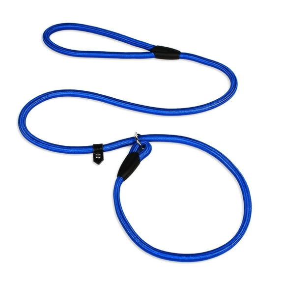 Dog Leash, Durable Anti Slip Dog Lead 4.4 FT Comfortable Strong Rope, Slip Leash for Medium & Small Dogs, No Pulling Pet Training Leash Blue