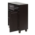 thumbnail image 6 of Teamson Home Catalina Wooden Mixed Storage Freestanding Floor Accent Cabinet with Drawer and Adjustable Shelves, 6 of 6