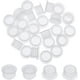thumbnail image 1 of 25 tapones de plástico para salero y pimentero, de 1/2 pulgada, reutilizables, transparentes y redondos., 1 of 9