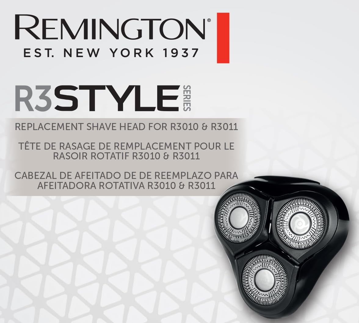 REMINGTON SPR-PR13 PrecisionPlus Replacement Rotary Shaver Head, Dual-Track Blades