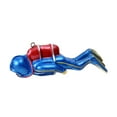 thumbnail image 2 of DOLITY Figure Toy Aquarium Playset Mini Swimmers Miniature Scuba Diver Tank Decors Blue, 2 of 9