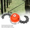 thumbnail image 1 of Trimmer Head Nylon Orange Multifunctional Chain Trimmer Head Lawn Mower Parts Garden Tool Accessories, 1 of 8