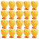thumbnail image 1 of Yellow Mini Chicken Figurines Resin Decoration for Desk 20Pcs Easter Ornament, 1 of 1