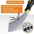 thumbnail image 2 of 3 Pack Wallpaper Scraper Tool Set, Stainless Steel Filler Putty Drywall Joint Knife with Plastic Handle and Metal Blade Scraper, Perfect for DIY Decoration Paint Removal, 2 of 5