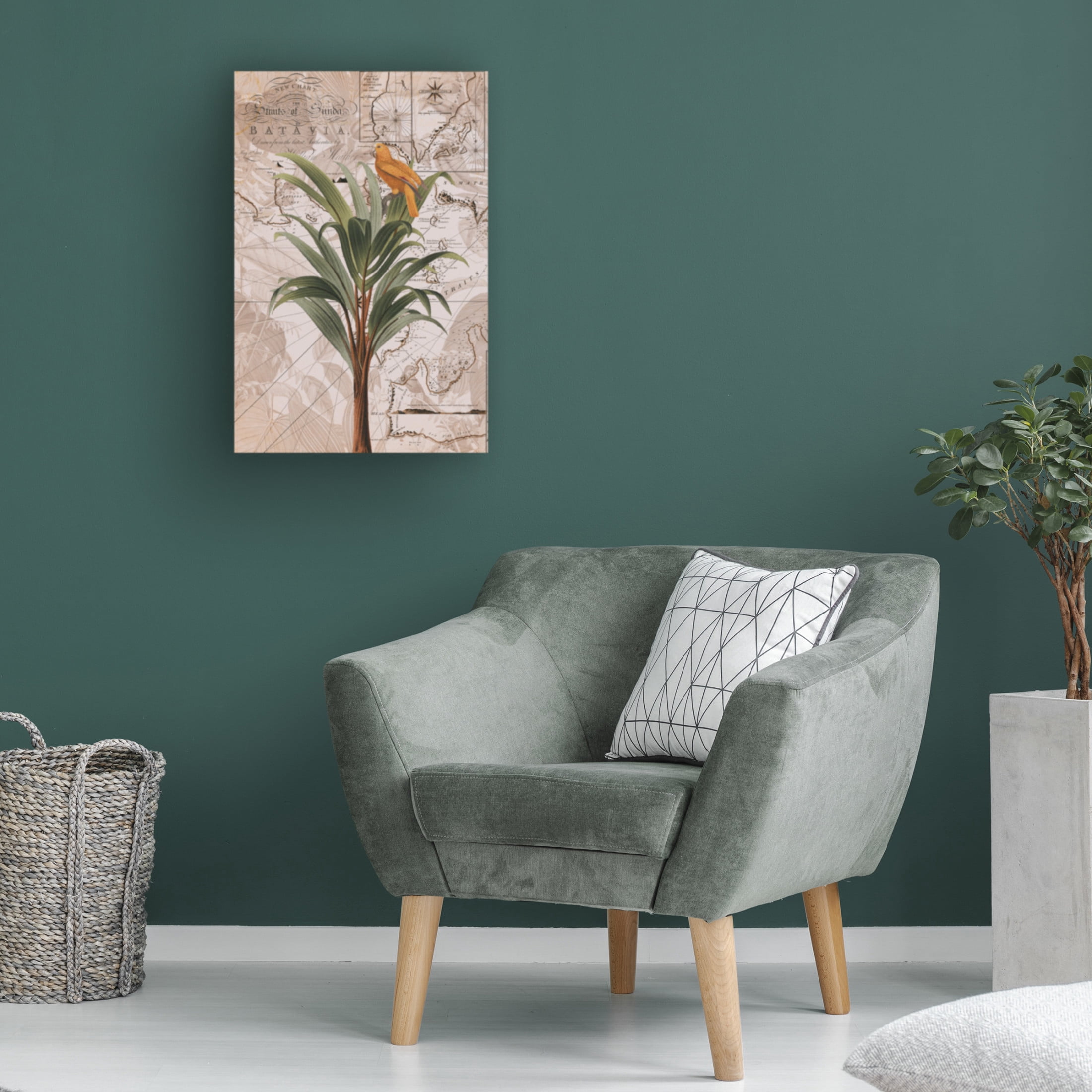 Trademark Fine Art Andrea Haase  Indonesia Jungle Paradise No2 Canvas Wall Art