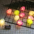 thumbnail image 1 of Easter eggshell lamp string bedroom decoration, colorful crack fluorescent eggshell decoration., 1 of 5