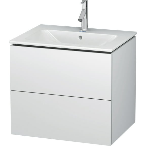 Duravit Lc6240 L-Cube 19" Single Wall Mounted Vanity Cabinet - White