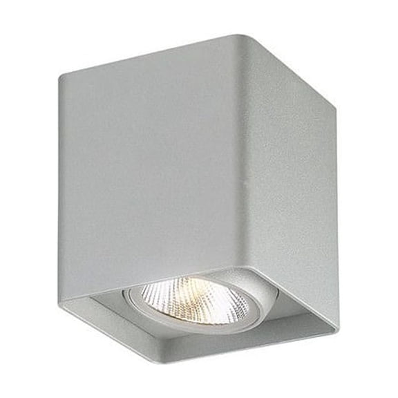 9W 1 Led Outdoor Flush Mount 3.5 Inches Wide By 4 Inches High-Marine Grey Finish Eurofase Lighting 31578-011