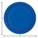 Creative Converting Plaque de Papier à Dessert au Cobalt, 6,75", Bleu – image 3 sur 3