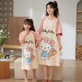 thumbnail image 1 of Camisón Kawaii de Anime MyMelody Kuromi Cinnamoroll, Vestido de manga corta de algodón de verano, pijamas de dibujos animados de Sanrios, ropa para el hogar, 1 of 4