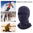 thumbnail image 3 of YAOBAMM Unisex Winter Cycling Headgear Unisex Winter Cycling Headgear Windproof Head Ear Neck Protection Elastic Breathable Soft Warm Solid Color Outdoor Riding Hood, 3 of 6
