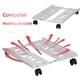 thumbnail image 1 of Carro Piso para PC Torre Soporte CPU Con Ruedas Giratorias Acero Ajustable, 1 of 9