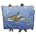thumbnail image 2 of Pure Country Weavers Granny Orca Blanket Animal Spirits Totem by Sue Coccia Tapestry Throw Woven from Cotton - Made in The USA (72x54), 2 of 8