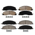 thumbnail image 5 of Detroit Axle - Brake Pads for 2009-2010 Dodge Ram 2500 3500, 2012 Ram 1500 2011-2018 2500 3500, 4pc Front & Rear Ceramic Brake Pads Replacement, 5 of 7