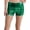 Green, variant on TSSOE Kids Girls Dance Athletic Shorts Shiny Metallic Hip Hop Jazz Dance Shorts Gymnastics Bottoms Stage Performance Silver 15-16