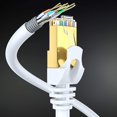 thumbnail image 4 of Maximm Cable Ethernet White Cat 7 de Alta Velocidad F/FTP de 50 Pies, Cable de Red, Cable Ethernet de 50 Pies, Cable Ethernet Patch, Cable Ethernet White, Cable Ethernet Cat7, Cable Ethernet de 50 Pie, 4 of 5