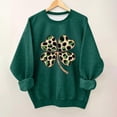 thumbnail image 2 of St Patrick Tops For Kids Crew Neck Long Sleeve Festival Print Sweatshirts Casual Loose Pullover Tops (10-11 Years, Green-J), 2 of 5