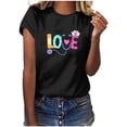 thumbnail image 2 of Camiseta de manga corta con estampado de día de la enfermera para mujer OAVQHLG3B Store lin121212, 2 of 5