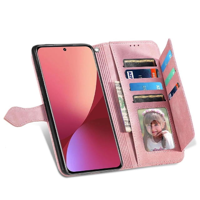 Funda billetera anti-golpes para GANGXUN XIAOMI 12 , ideal para día a día y trabajo