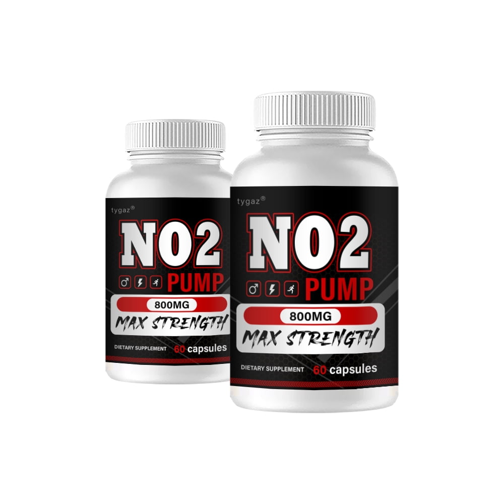 (2 Pack) No2 Pump No2 Pump Capsules