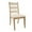 Natural-Beige, variant on Dayalane Farmhouse Dining Chair Set of 2, Ladder High Back Kitchen Chairs with Upholstered Cushioned Seat for Dining Room, Kitchen Side Chairs Living Room, Restaurant, Beige
