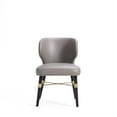 thumbnail image 6 of Strine Dining Chair in Dark Taupe - Set of 2, 6 of 11