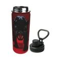 thumbnail image 2 of Uemuo Black Panther Red Background 18OZ Insulated Kettle, Sports Water Bottle, Stainless Steel Kettle, Vacuum Insulated Flask, Flip Lid Travel Mug, 2 of 7