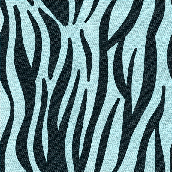 Ahgly Company Machine Washable Indoor Square Transitional Deep Teal Green Area Rugs, 5' Square