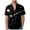 Black Button Down, variant on short sleeve button down men beach clothes Button Down Shirt Men - Beach Short Sleeve Shirts with Pocket