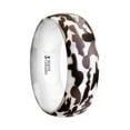 thumbnail image 1 of Stryker Camo White Ceramic Wedding Band Domed, 1 of 2