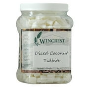 Diced Coconut Tidbits - 15mm - 2.5 Lb Economy Size Tub