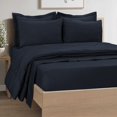 thumbnail image 2 of Enviohome King Size 7-Piece Microfiber Comforter Set, Down Alternative, Ultra-Soft, Navy, Bed In a Bag, 2 of 6