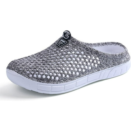 

Women Garden Clog Shoes Mesh Summer Breathable Slippers Beach Sandals Shower Footwear Water Shoes Walking Anti-Slip Shoes
