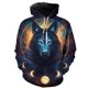 thumbnail image 4 of Sudadera con capucha de lobo 3D de otoño para hombre, sudadera con capucha con estampado de lobo animal, chándales, chaquetas para hombre y mujer, sudadera con capucha divertida, envío directo, 4 of 4