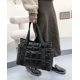 thumbnail image 4 of LHSHID Quilted Hobo Bag Nylon Shoulder Crossbody Bag Padding Down Cotton Handbag Purse Soft Fluffy Large Totes Top Handle Bag, 4 of 8