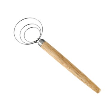 OULII 2Pcs Sourdough Bread Whisk Dough Whisk Stainless Steel for Home Cooks