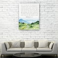 thumbnail image 4 of Hebrews 12 1-2 Bible Quotes Wall Art Mountain Nature Wall Art Prints Canvas For Bedroom Office Framed 16×24 in, 4 of 5