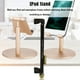 thumbnail image 3 of Soporte universal para tableta Kuymtek V2 Soporte de montaje en trípode de aluminio para iPad Surface Pro, 3 of 8