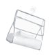 thumbnail image 3 of Bolsa de almacenamiento de ropa, impermeable, transparente, organizador de ropa interior, bolsa colgante TUP para dormitorio de baño, borde gris Methold HA004902-03, 3 of 7