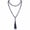 BN-0084-Blue, variant on Long Bohemian Hand Knotted Stone Beaded Tassel Necklace for Women Statement Jewelry Gift