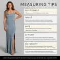 thumbnail image 4 of David’s Bridal, The Edit by DB Studio Women's Formal Sheath Dress with Asymmetrical Straps, Full Length, Jersey, 4 of 6