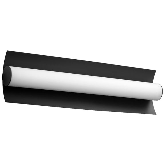 23.25 Inch 18W 2 Led Bath Vanity-Black Finish Oxygen Lighting 3-5022-15